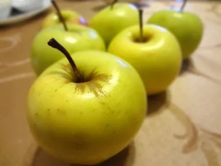 Kandírozott alma, recept fotó