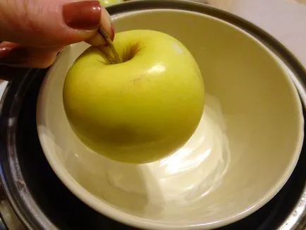 Kandírozott alma, recept fotó