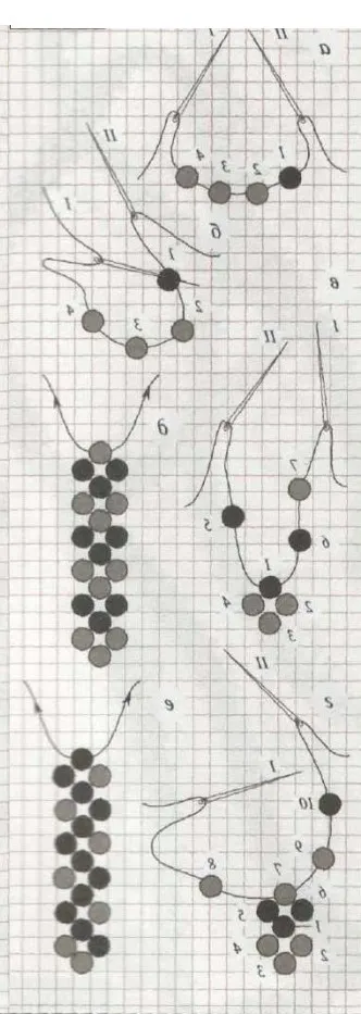 Hogyan készítsünk gyöngyös karkötő saját kezűleg - lépésről lépésre, DIY