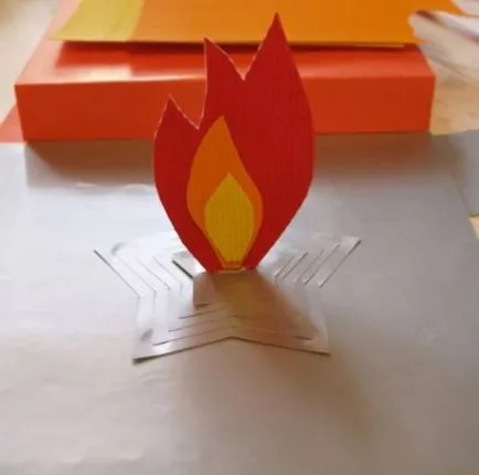 Örök tűz papír kezét, hogyan lehet