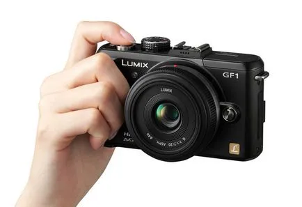 Hogyan kell szedni a képeket a PANASONIC LUMIX DMC-GF1 fényképezőgép beállításait