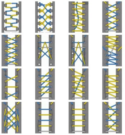 Какви са начините да се връзват връзките на обувките