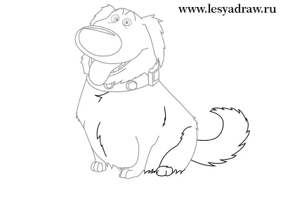 Как да се направи смешно куче Карадаг - уроци по рисуване - полезни за artsphera