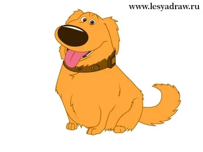 Как да се направи смешно куче Карадаг - уроци по рисуване - полезни за artsphera
