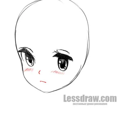 Как да се направи аниме момиче, ❤lessdraw❤