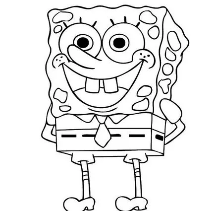 Cum de a desena etape SpongeBob, ls