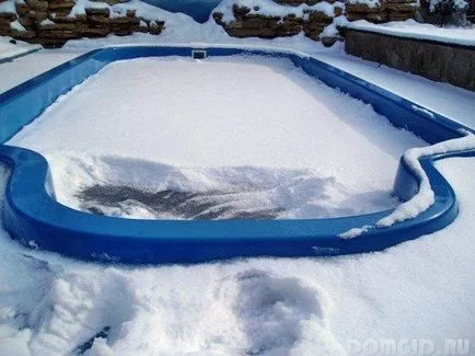 Hogyan készüljünk fel a téli keret medence tippek