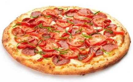 Hogyan kell főzni egy finom, fűszeres szalámis pizza