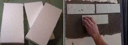 Cum de a face cărămizi decorative originale din spumă
