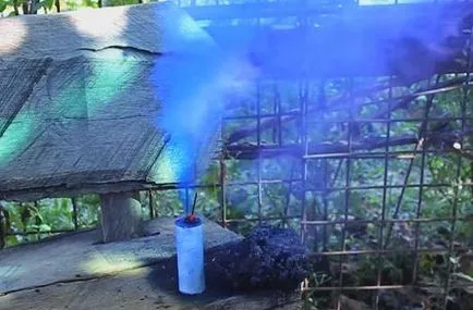 Hogyan dymovushku kék füst - találmány