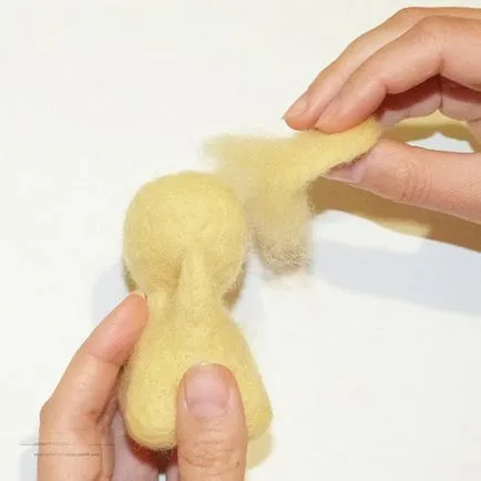 Как да си направим едно куче от филц техника на сухо сплъстяване цех