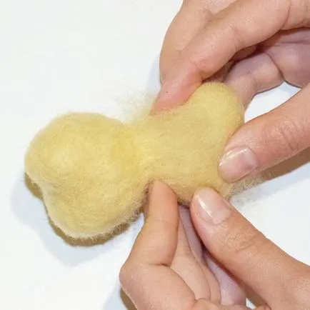 Как да си направим едно куче от филц техника на сухо сплъстяване цех