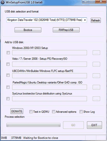 Cum de a crea o unitate flash USB pentru a instala ferestre