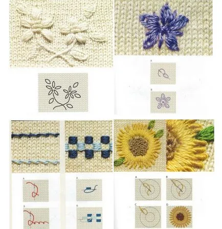 Brodeze pe tricotaje este foarte simplu! A se vedea exemplele (partea 1)