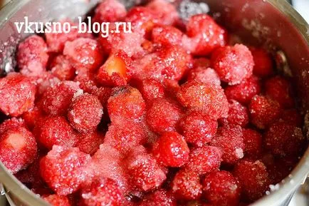 gem de căpșuni cu gelatină pentru iarna
