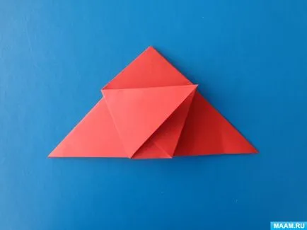 Kosár Az origami technikával