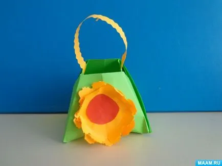 Basket în tehnica origami