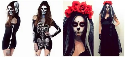 moarte costum de Halloween