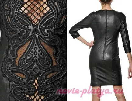 rochie din piele, alegerea top 60 modele cu fotografii