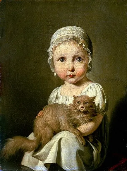 Котки на френски живопис