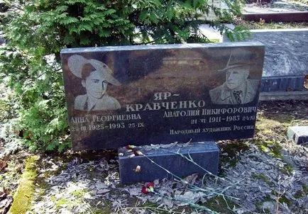 Kuntsevo Temető sírjai hírességek, fotó, cím, történelem