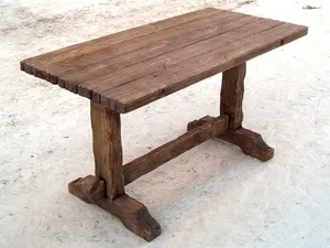 masă de bucătărie din lemn cu tehnologia lor de fabricație mâinile