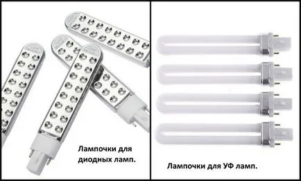 Lampa pentru șelac - ce mai bine modul de a alege lampa