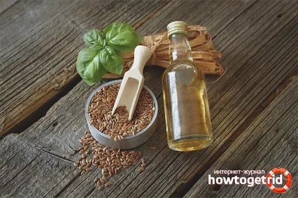 ulei de semințe de in pentru par cum să se aplice