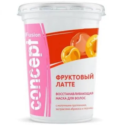 Masca de par Energizant „ciocolată» Conceptul de fuziune la cald masca ciocolată caldă 450 ml