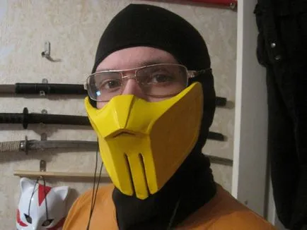 Măștile Sub-Zero si Scorpion - cosplayer atelier