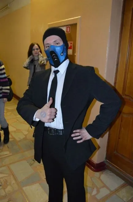 Maszkok Sub-Zero és Scorpion - workshop cosplayer