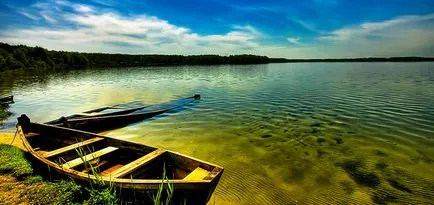 Látogatás Ukrajna - Lake Svityaz - Shatsky tavak - Víz - a forrása a szépség és fiatalság