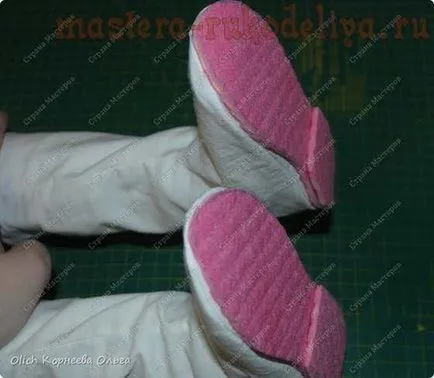 master-class pe cizme de păpușă jucării de cusut