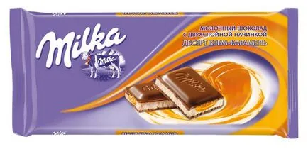 Milka minden ízlés terjedhet svájci csokoládé