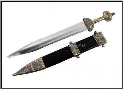 Modell Roman Gladius kard saját kezűleg