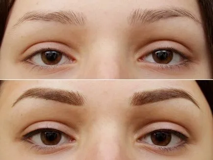 Tehnici de restaurare sprancenelor - de la make-up înainte de transplant