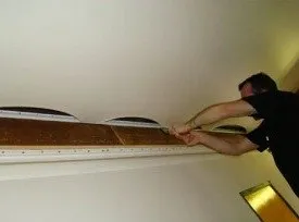 Инсталиране, Монтаж на окачени тавани с ръцете си