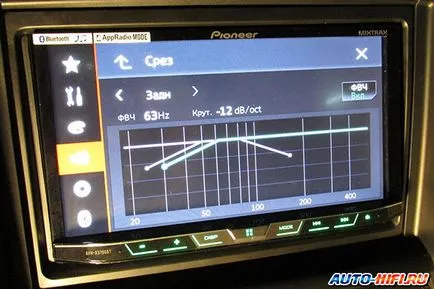 Създаване кола пионер AVH-x5700bt система с субуфер