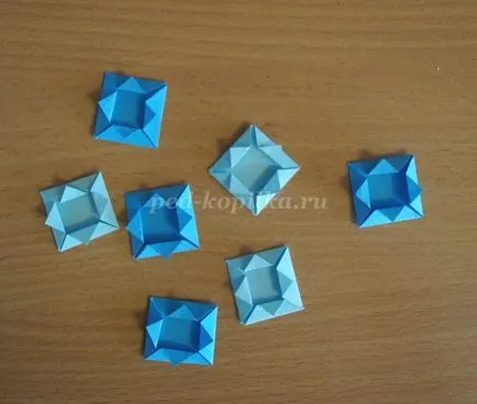 hârtie origami Mozaic pentru copii