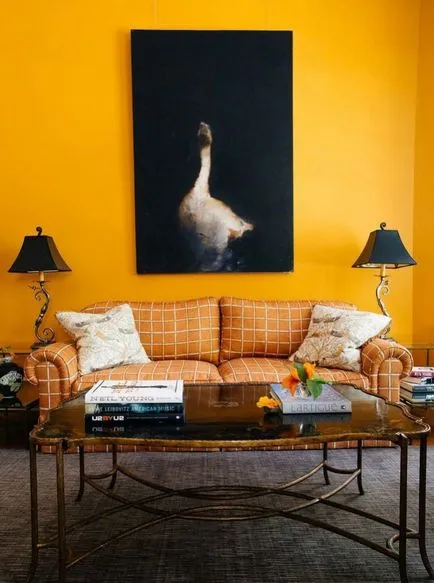 Orange Lounge - 79 idei fotografie design elegant și neobișnuit
