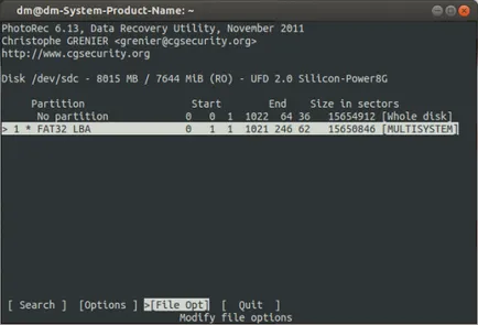 Възстановява изтрити файлове с помощта на PhotoRec, блог за Ubuntu Linux