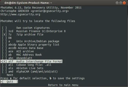 Възстановява изтрити файлове с помощта на PhotoRec, блог за Ubuntu Linux