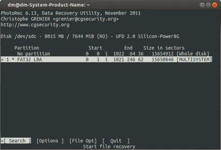 Възстановява изтрити файлове с помощта на PhotoRec, блог за Ubuntu Linux