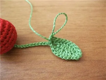 Tricotate Berry croșetate cireșe, cireșe tricotate