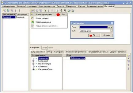 Primul raport privind controlul accesului, datele de configurare ale sistemului