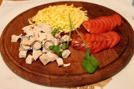 Пица с царевица и пилешко - стъпка по стъпка рецепта със снимки, различен