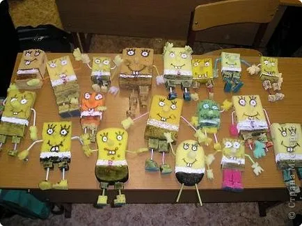 Artizanat SpongeBob mâini - Primorsko-Akhtarsk