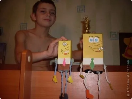 Artizanat SpongeBob mâini - Primorsko-Akhtarsk