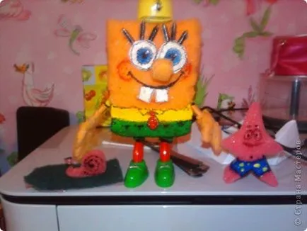 Artizanat SpongeBob mâini - Primorsko-Akhtarsk