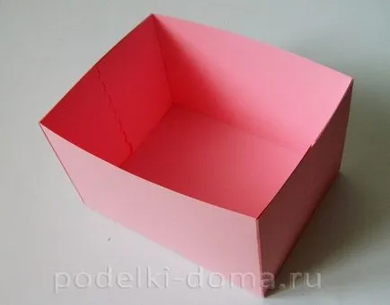 Кутия за подарък, направен от картон със собствените си ръце, кутия идеи и семинари